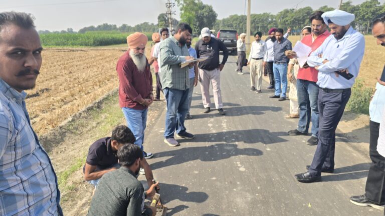 ਵਿਕਾਸ ਕੰਮਾਂ ‘ਚ ਮਾੜਾ ਮੈਟੀਰੀਅਲ ਵਰਤਣ ਦੀ ਨਹੀਂ ਕੋਈ ਗੁੰਜਾਇਸ਼- ਡਾ. ਬਲਬੀਰ ਸਿੰਘ